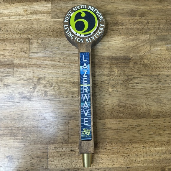 Other - West Sixth Brewing Lazurwave Tap Handle Lexington KY Juicy IPA Wood Draft